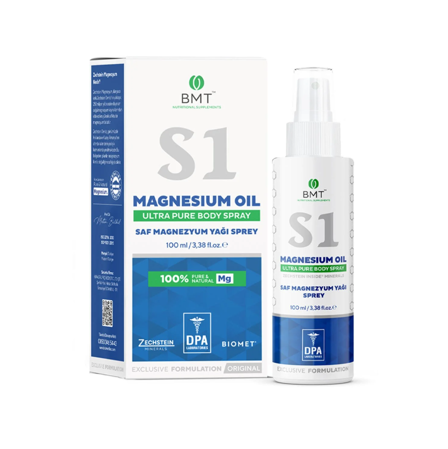 BMT S1 Magnezyum Yağı 100 mL Sprey