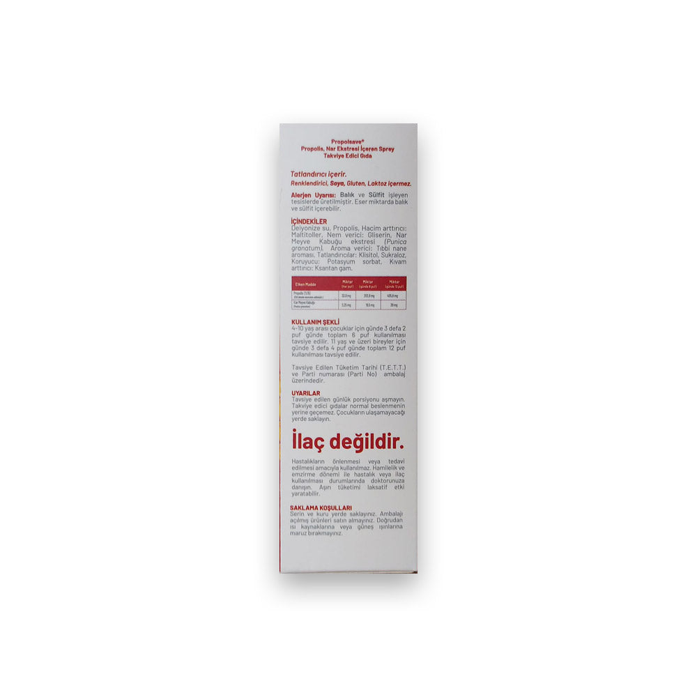 Propolsave Propolis Nar Sprey 20 mL