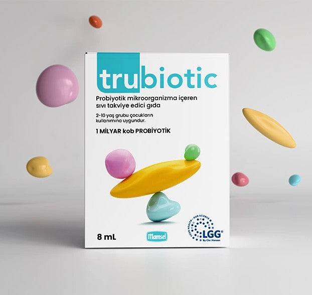 Trubiotic Probiyotik Mikroorganizma İçeren Sıvı Takviye Edici Gıda 8 mL