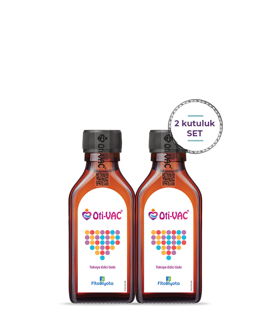 Oti-VAC Organik Bitkisel Yağlar ve Resveratrol İçeren Takviye Edici Gıda (2 Kutu)