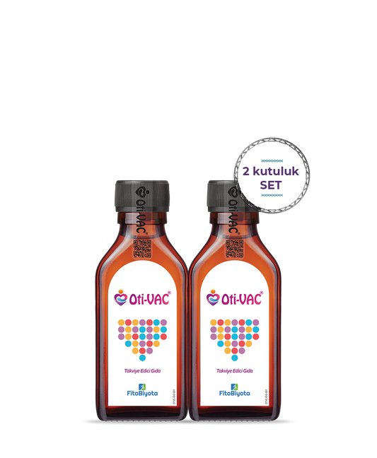 Oti-VAC Organik Bitkisel Yağlar ve Resveratrol İçeren Takviye Edici Gıda (2 Kutu)