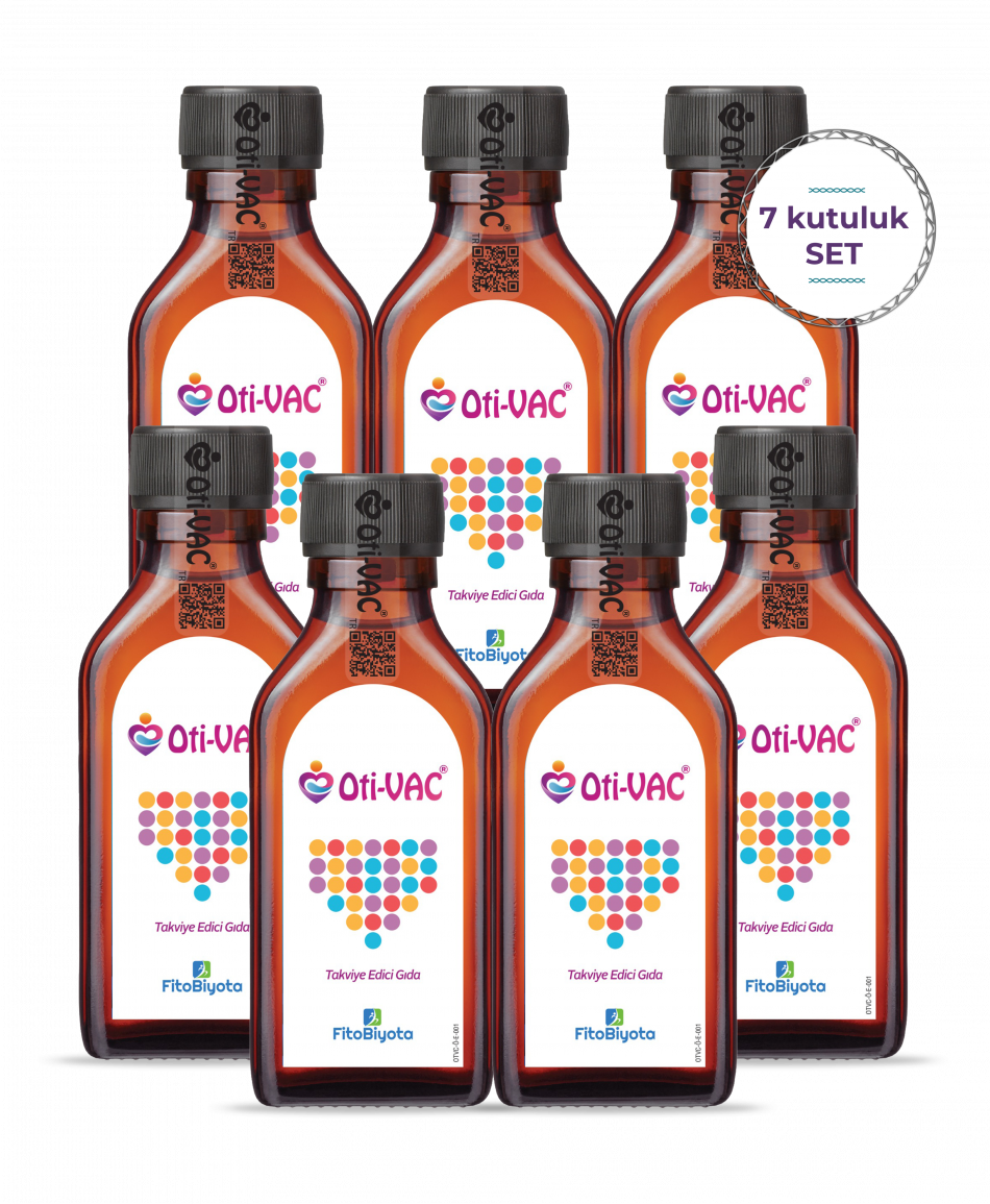 Oti-VAC Organik Bitkisel Yağlar ve Resveratrol İçeren Takviye Edici Gıda (7 Kutu)