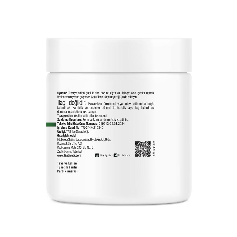 Organic Acacia Gum Supplement Containing Organic Arabic Gum Powder 300g