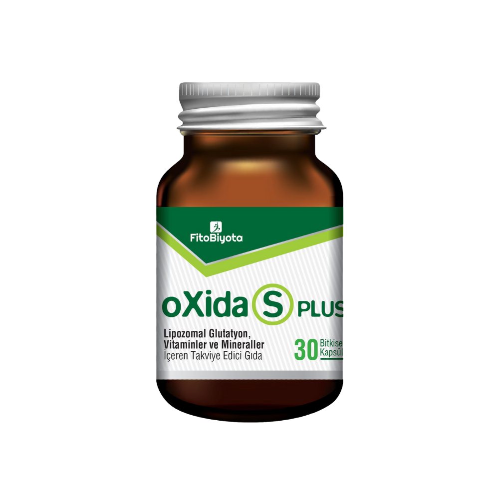 Oxida S Plus Lipozomal Glutatyon, Vitaminler ve Mineraller İçeren Takviye Edici Gıda