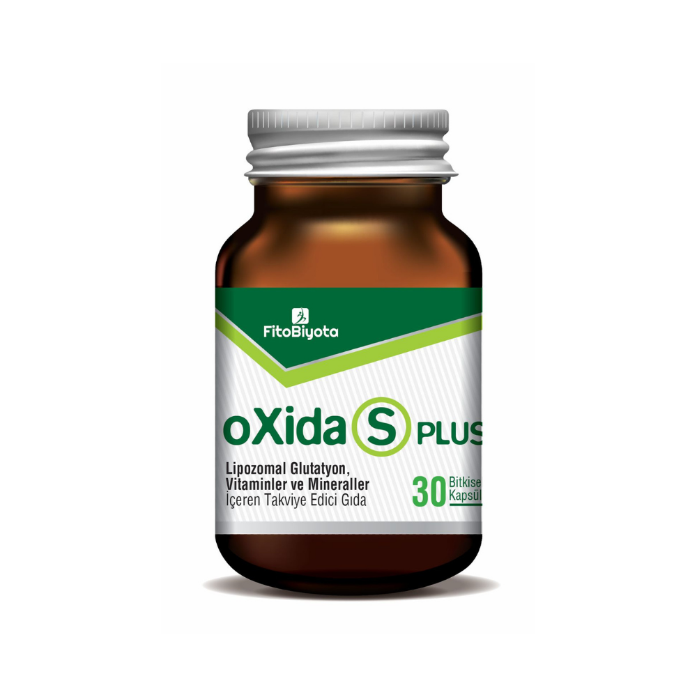 Oxida S Plus Lipozomal Glutatyon, Vitaminler ve Mineraller İçeren Takviye Edici Gıda
