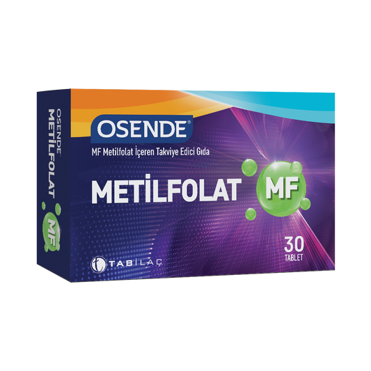 Osende MF Metilfolat İçeren Takviye Edici Gıda 30 Tablet