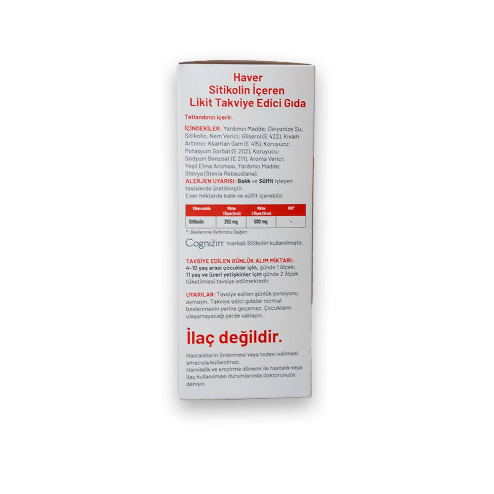 Haver Sitikolin Cognizin Likit 150 mL