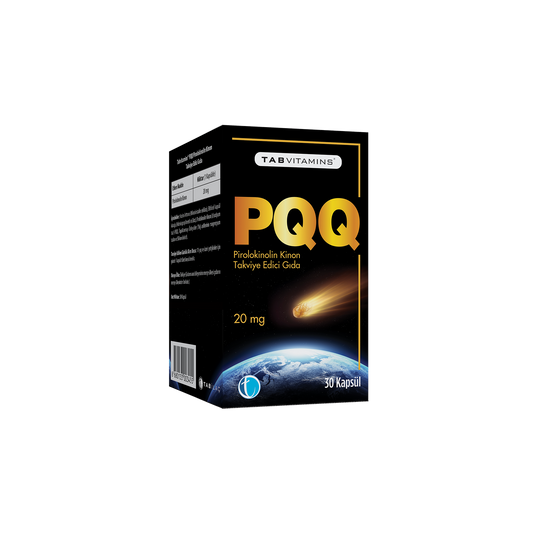 TABVITAMINS PQQ Pirolokinolin Kinon Takviye Edici Gıda