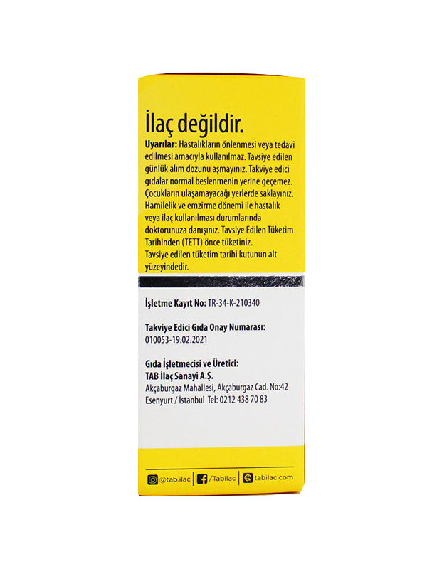 Osende D3K2 Damla Vitamin D3 ve Vitamin K2 (MK7) İçeren Takviye Edici Gıda 20 mL