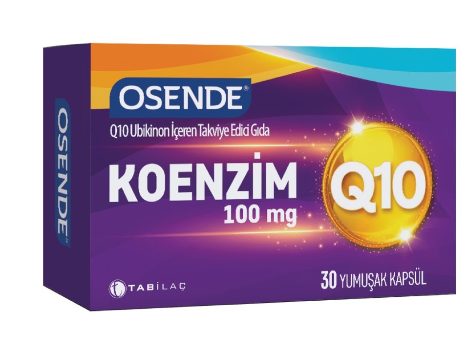 Osende Q10 Ubikinon İçeren Takviye Edici Gıda 30 Kapsül