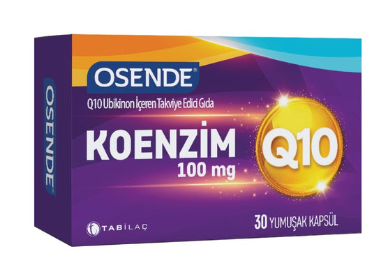 Osende Q10 Ubikinon İçeren Takviye Edici Gıda 30 Kapsül