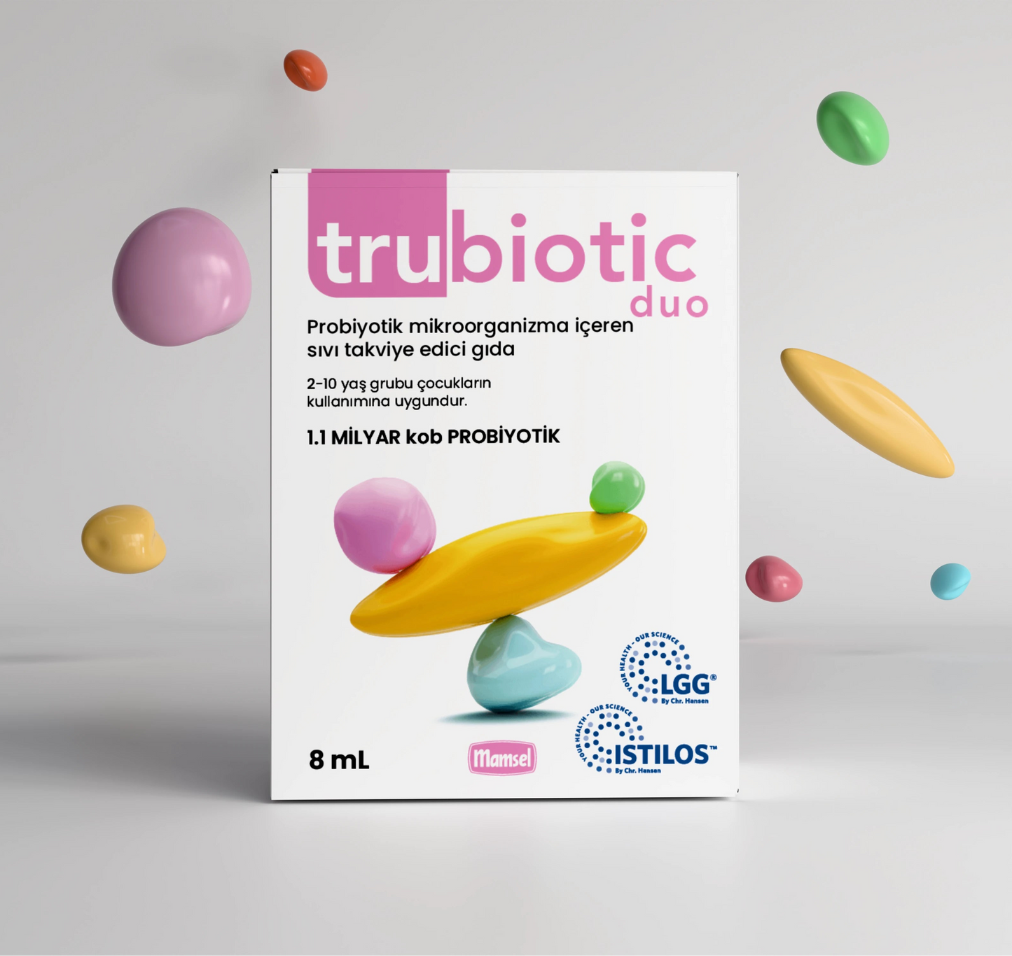 Trubiotic Duo Probiyotik Mikroorganizma İçeren Sıvı Takviye Edici Gıda 8 mL